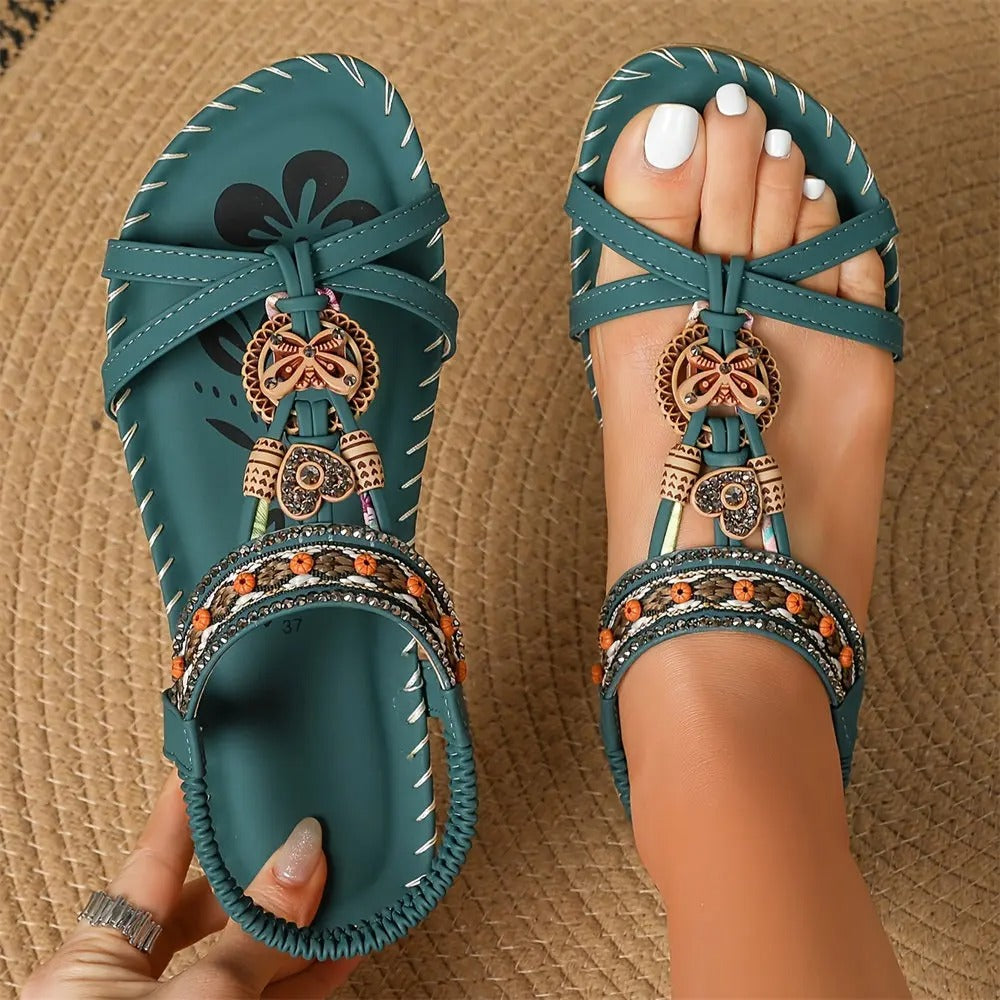 sandales bohème Femmes