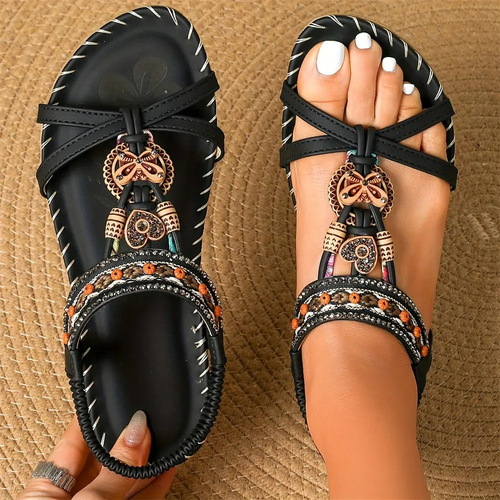 sandales bohème Femmes